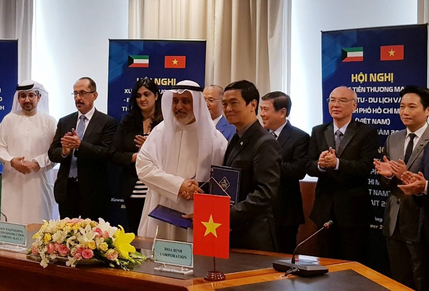 Hòa Bình ký kết hợp tác làm Tổng thầu các dự án của Chính phủ Kuwait - 1