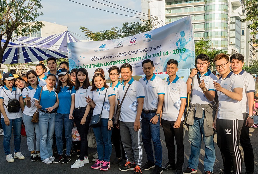 Tập đoàn Xây dựng Hòa Bình đồng hành đi bộ từ thiện Lawrence S.Ting lần thứ 14-2019