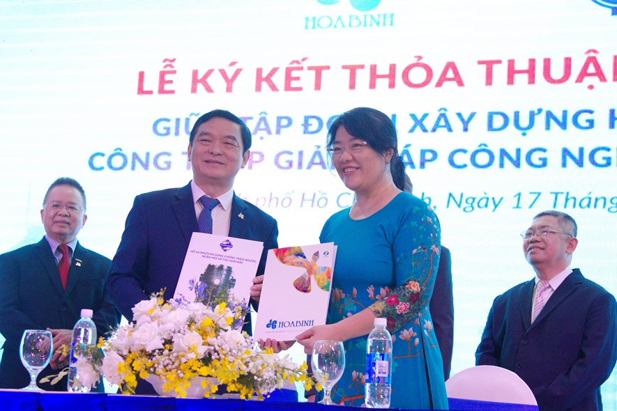 Hoa Binh signed a strategic cooperation agreement with Thuan Thien