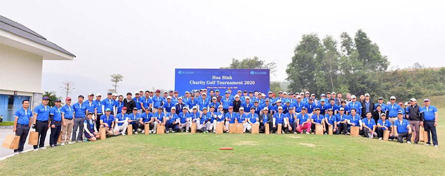 Hoa Binh Charity Golf Tournament 2020 gây quỹ thành công 930 triệu đồng