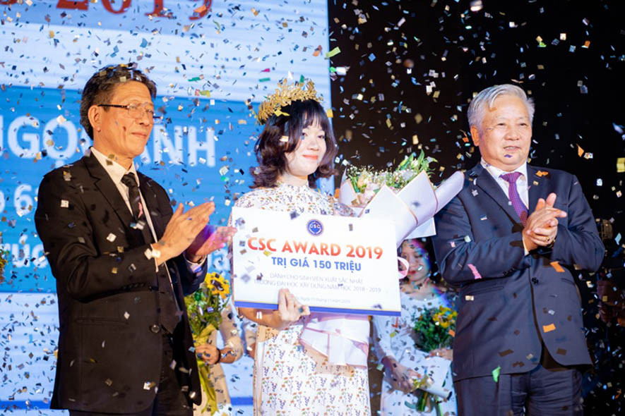 Hòa Bình tài trợ giải CSC Award 2019 của Đại học Xây dựng Hà Nội 