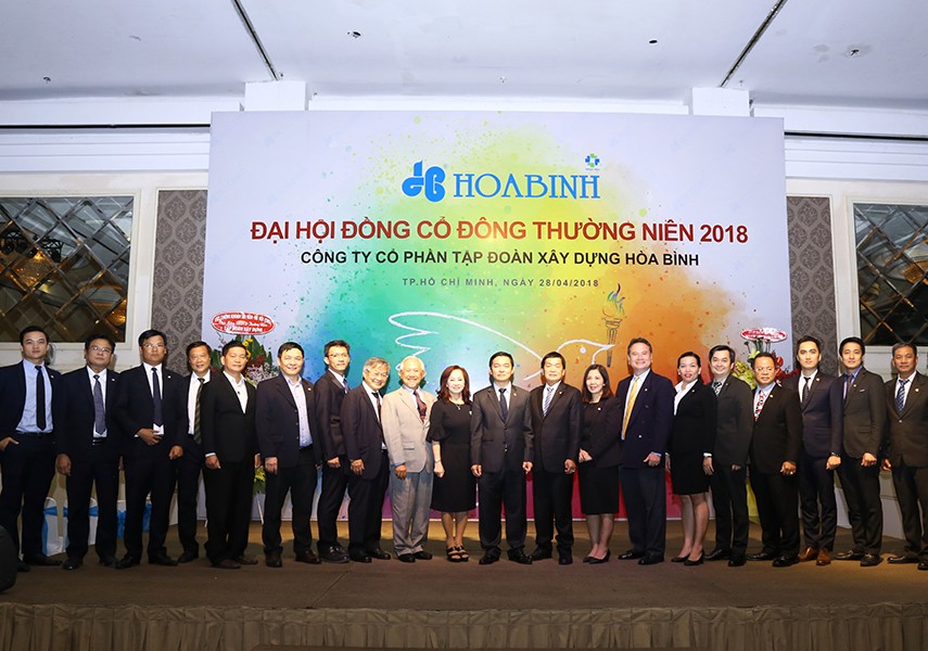 HBC:  Năm 2018 đặt kế hoạch doanh thu 20.680 tỷ đồng và LNST 1.068 tỷ đồng