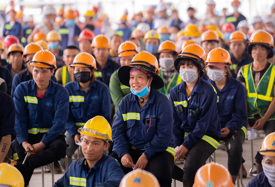 Continuing on further success, Hoa Binh’s BW Hai Duong project reaches 300,000 safe hours