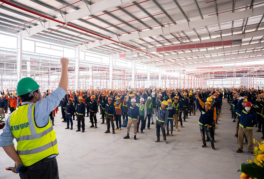 Continuing on further success, Hoa Binh’s BW Hai Duong project reaches 300,000 safe hours