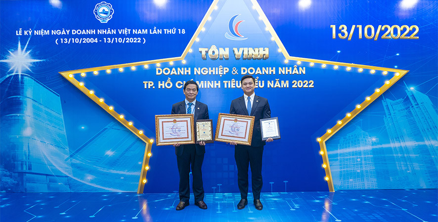 Hòa Bình được tôn vinh doanh nghiệp TP.HCM tiêu biểu 2022