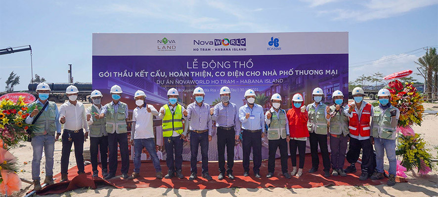Khởi công hai dự án mới Novaworld Hồ Tràm tại Bà Rịa Vũng Tàu