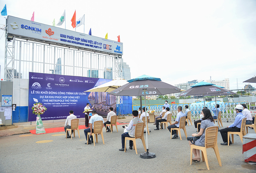 Tập đoàn Xây dựng Hoà Bình tái khởi động dự án Khu phức hợp Sóng Việt