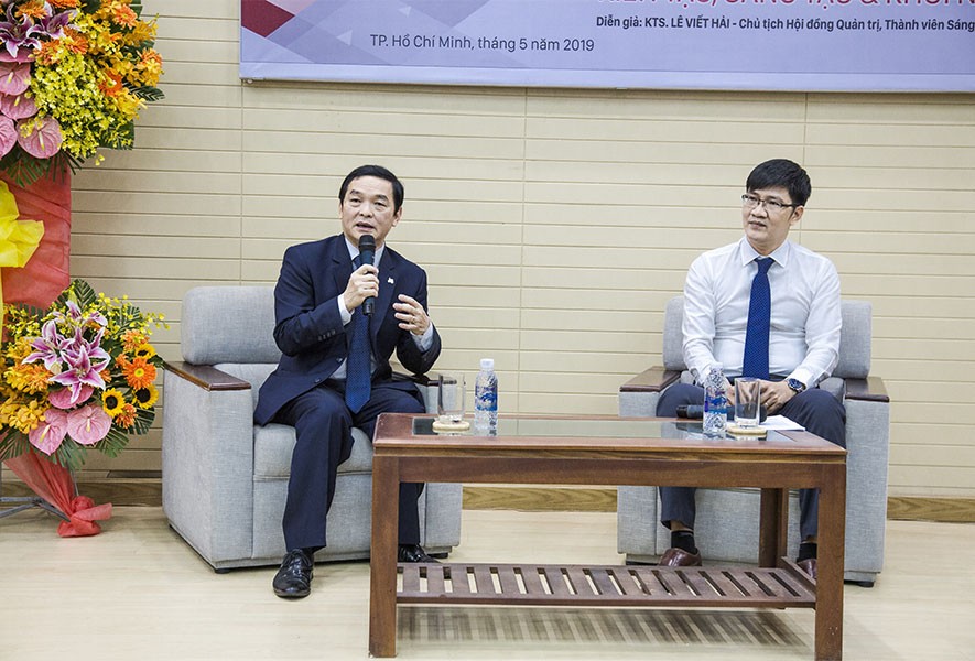 CEO Lê Viết Hải làm diễn giả tại trường Đại học Kiến trúc 